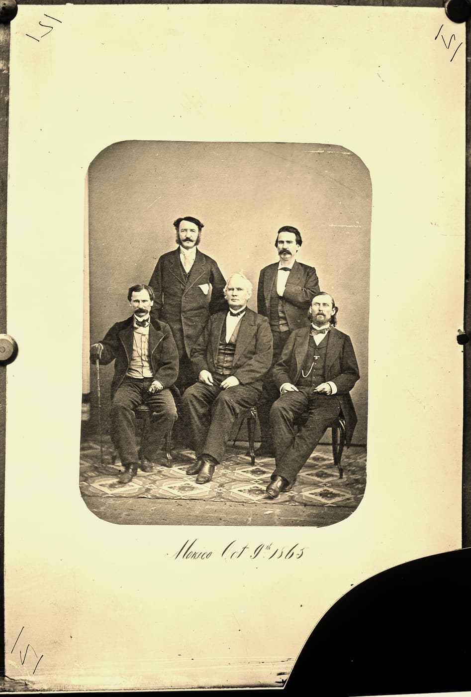 Gen. John B. Magruder, C.S.A., Gen. Sterling Price, C.S.A., and others