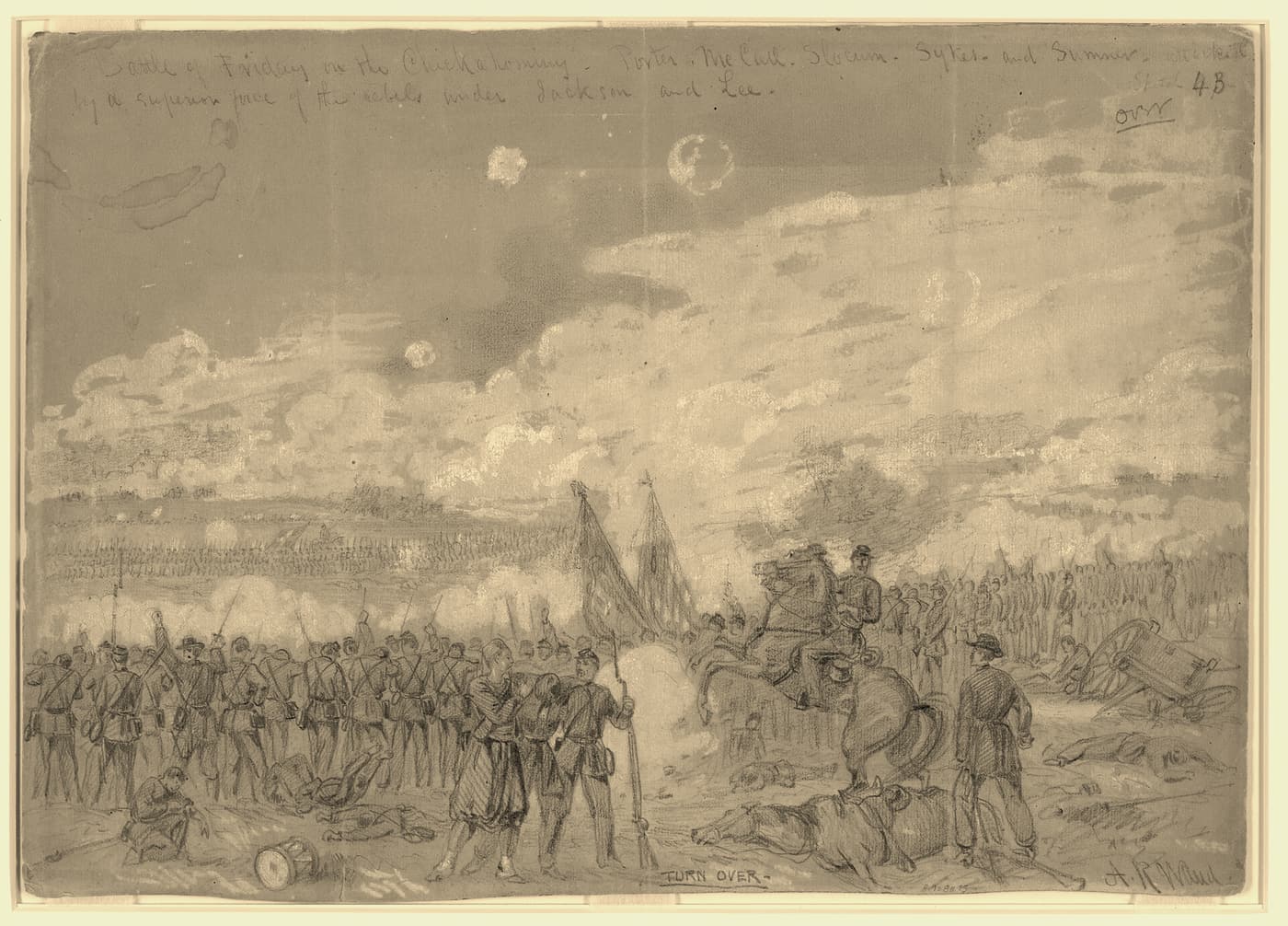 Battle of Friday on the Chickahominy. 1862 June 27