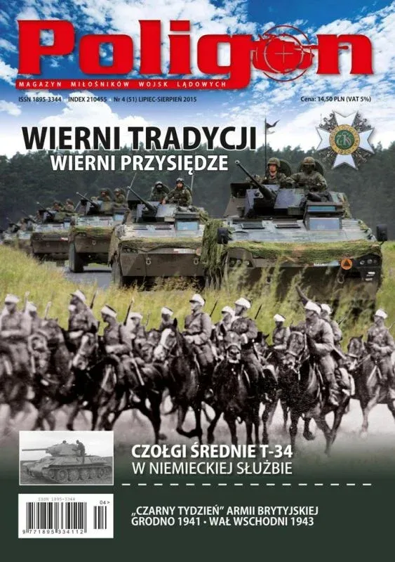 Okładka czasopisma z artykułem „„Czarny Tydzień” armii brytyjskiej, cz. I: Magersfontein”
